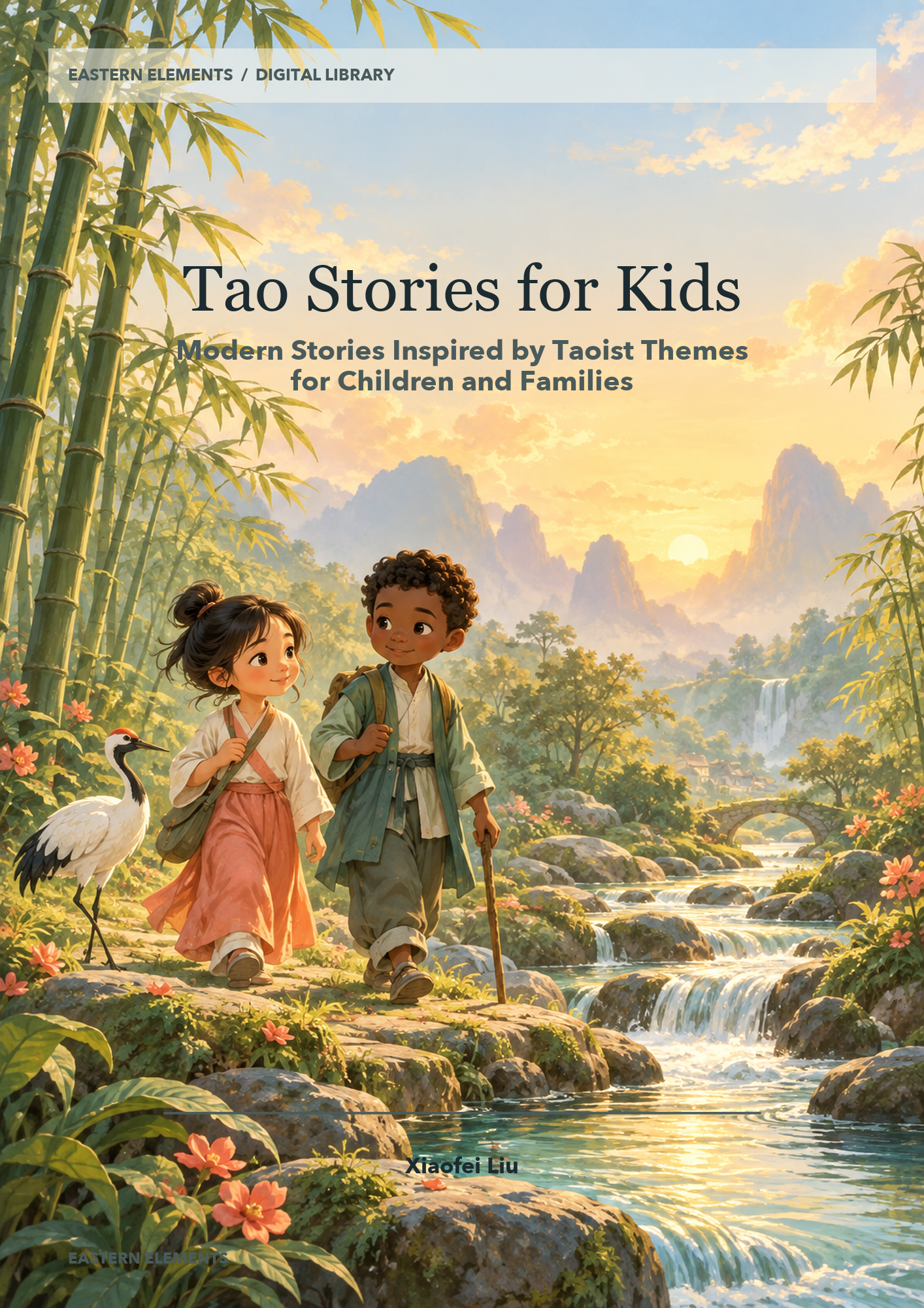 Cover of Tao Stories for Kids by Xiaofei Liu