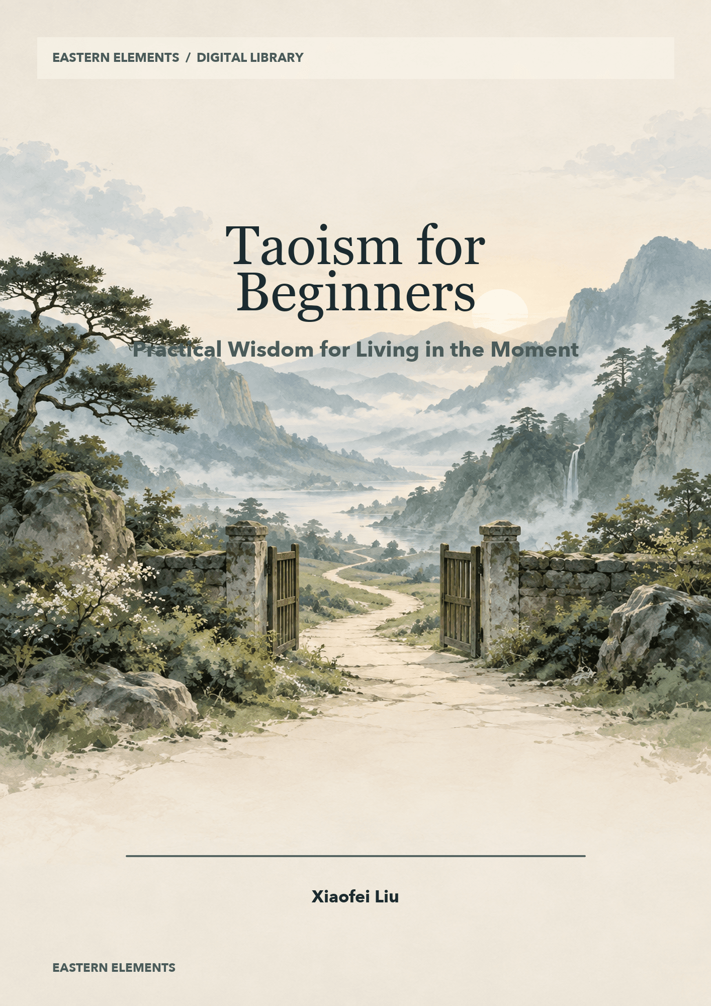 Cover of Taoism for Beginners by Xiaofei Liu